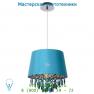 Подвесной светильник Lucide DOLTI Hangel. E27 Ø30.5 Acryl/Turquoise 78368/30/37