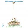 Lucide IZABELLA krone 5xE14 Scavo Glas/Kreem подвесной светильник 78353/05/38