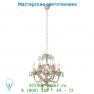 Lucide DROME Krone 5xE14 Tranp Glas/Ant Weiss подвесной светильник 78355/05/21