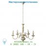 Подвесной светильник Lucide BARROCCO Krone 5xE14 Ø60 H110cm Ant Weiss 78362/05/21