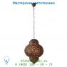 78365/01/97 подвесной светильник Lucide DJERBA Hangel. E27 Ø37cm Acrylic/Rust