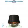 78368/30/30 Lucide DOLTI Hangel. E27 Ø30.5 Acryl/Schwarz подвесной светильник
