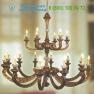 Люстра Maltinti Lampadari 343/12+6 CR