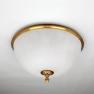 Потолочный светильник Ravenscourt Flush Ceiling Light CL0101.BR.SE with XCL0101.GL