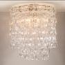 CL0008.NI потолочный светильник Seville Flush Ceiling Light