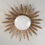CL0161.GI потолочный светильник Sunburst Flush Ceiling Light
