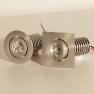 Flexa Lighting PJ1613 ADAN ROUND BRONZE 40DG HW, встраиваемый в стену светильник