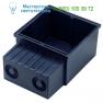 112781 SLV FLAT FRAME, корпус монтажный, черный