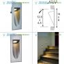 152072 SLV LED DOWNUNDER MINI светильник встраиваемый 350mA с PowerLED 1Вт, 3000K, 75lm, 40°, се