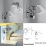 Artemide светильник Tolomeo faretto/ micro faretto wall sconce, Depends on lamp size