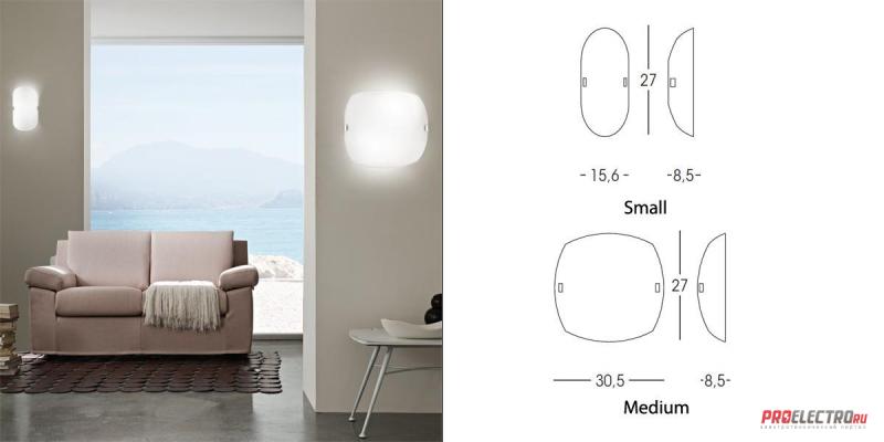 Linea Light светильник Liner 2 Wall Light, E27 1x42W