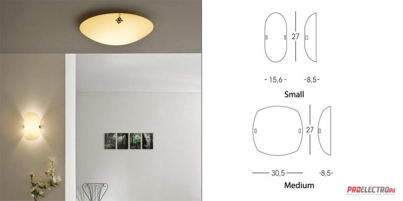 Bijoux Ceiling/Wall Light светильник Linea Light, E27 1x42W