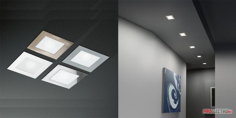 New Incasso small Recessed Light Linea Light светильник, GY6,35 1x50W