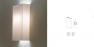 Светильник Modoluce Rettangolo 30x60 Wall Light Cotton, E27 2x42W Halogen