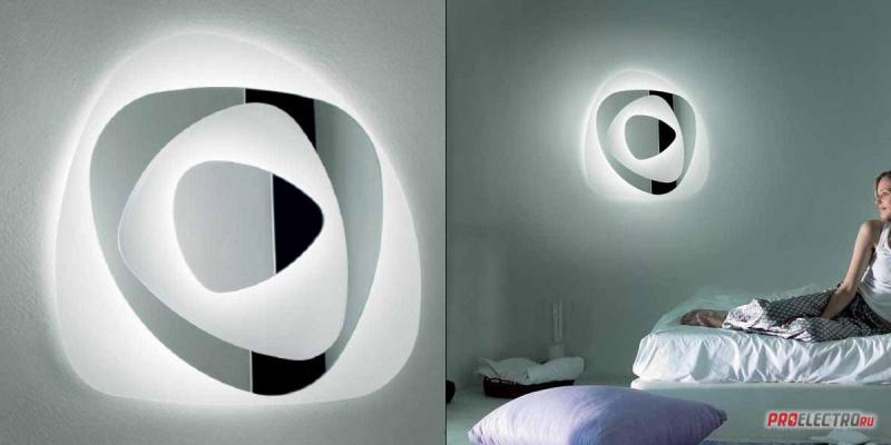 Air 60 ceiling/wall lamp светильник Aureliano Toso, 2GX13 1x55W Fluorescent
