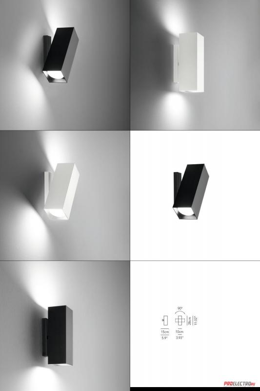 Светильник Dejavù H.28 Wall Light Modoluce, E27 2x42W Halogen