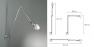 Artemide Tolomeo braccio wall sconce светильник, E27 1x70W Halogen