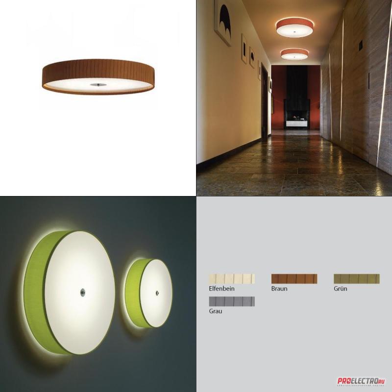 Discovolante E27 D80 Ribbon Ceiling-/Wall light Modoluce светильник, E27 4x42W