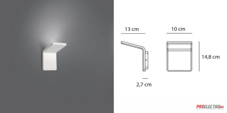 Cuma 10 Wall Light Stock Item  светильник Artemide, LED 14W