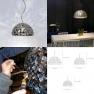 Orten`zia semicircular 50/70/100 pendant light Terzani светильник, Depends on lamp size