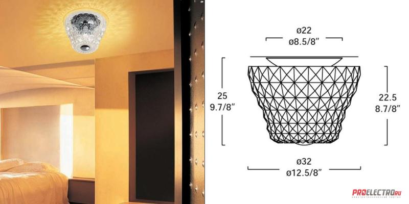 Atelier PL 32 Ceiling light Gallery светильник, 3x60W Medium base incandescent