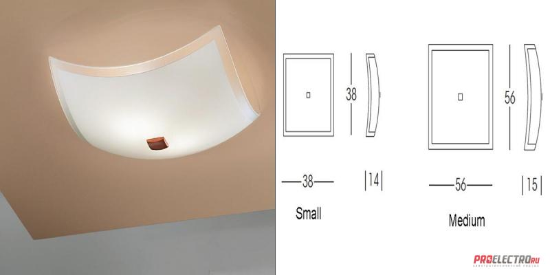 Linea Light светильник MILLE 2 Ceiling Light, Depends on lamp size