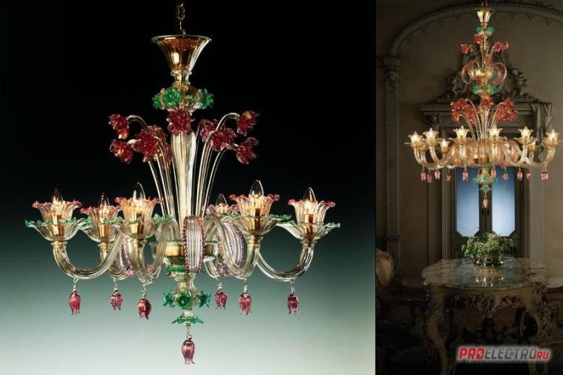 Светильник De Majo 8004 K chandelier, Depends on lamp size