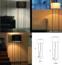 Metalarte светильник Lewit P PE/GR floor lamp