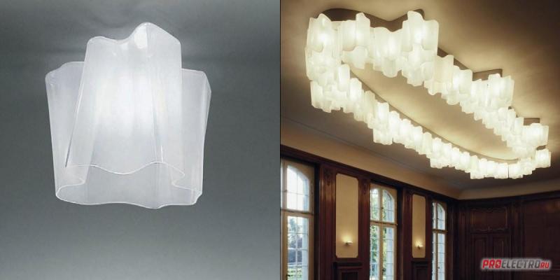 Logico soffitto/mini/micro/nano singola ceiling light светильник Artemide, Depends on lamp size