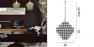 Светильник Minigiogali SP 3E Pendant light Vistosi, 3x100W Medium base incandescent