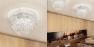 Vistosi Minigiogali PL 80 Ceiling fixture светильник, 5x100W Medium base incandescent