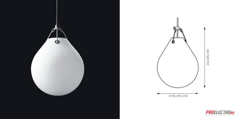 Светильник Louis Poulsen Moser Pendant light, Depends on lamp size