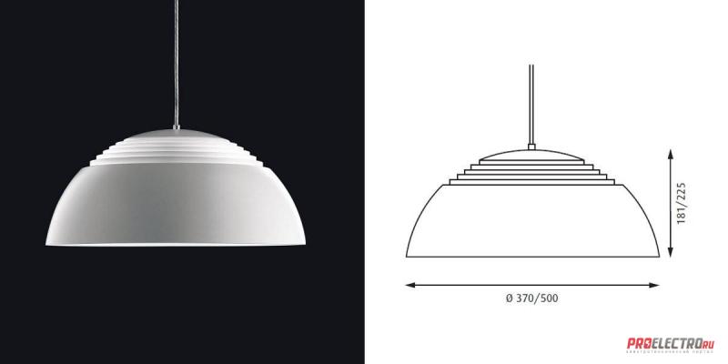 Louis Poulsen AJ Royal Pendant light светильник, Depends on lamp size