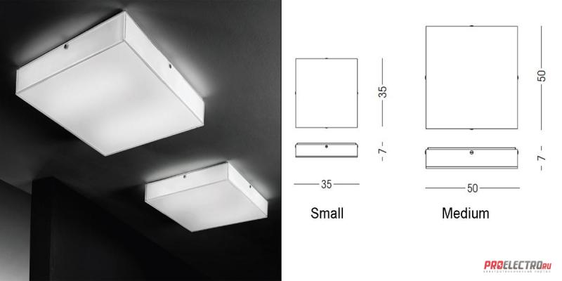 GLUED Ceiling Light светильник Linea Light, Depends on lamp size