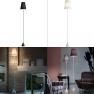 Lucilla Floor Light black/cotton Modoluce светильник, E27 1x70W Halogen