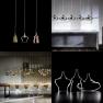 Nostalgia 3 Lights Track pendant light Studio Italia Design светильник, LED 3x8,7W