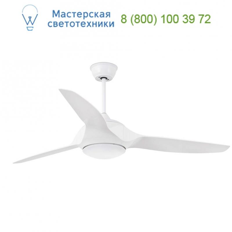 33408 KAILUA LED White ceiling fan Faro, люстра-вентилятор