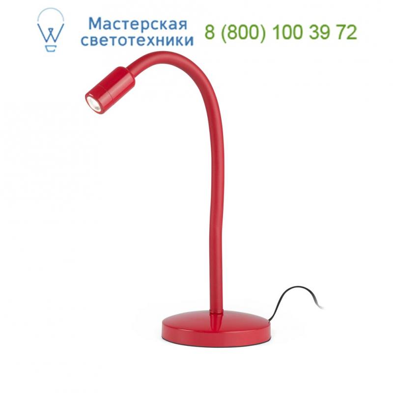 54009 NUKA LED red table lamp Faro, светильник