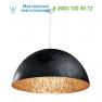 29468 Faro MAGMA-P Black and gold pendant lamp, подвесной светильник