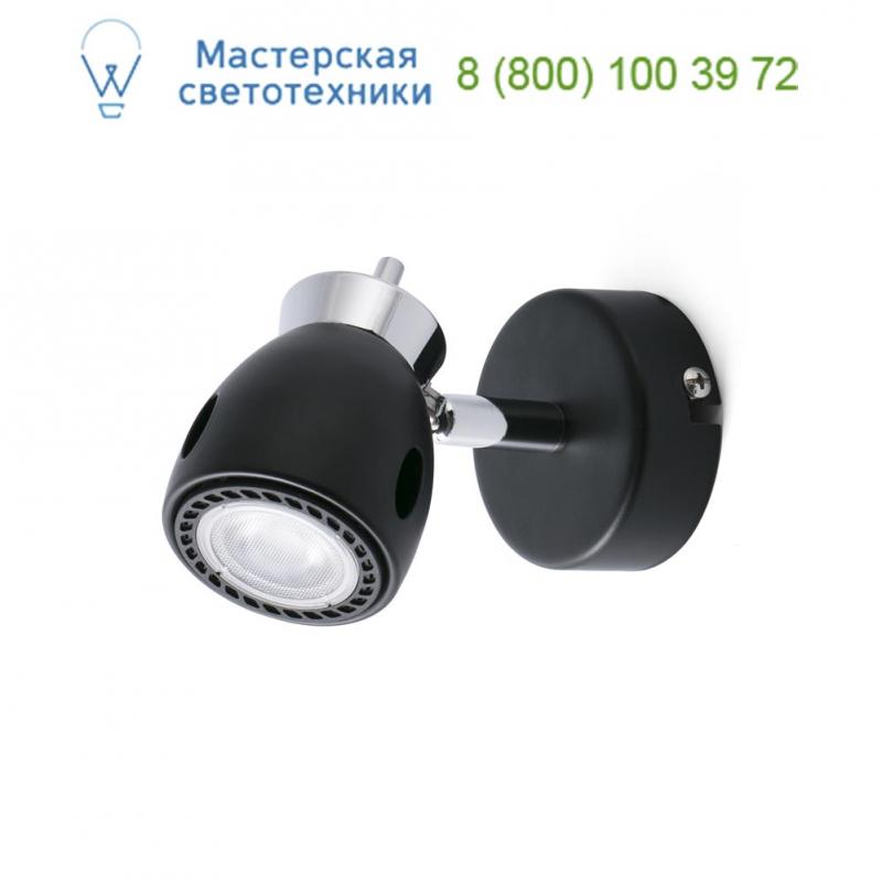 Faro 40884 MIKA Black wall lamp 1L, спот