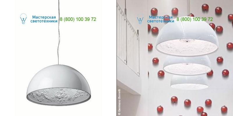 <strong>FLOS</strong> white F6421009, подвесной светильник > Dome shaped