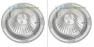 PSM Lighting raw natural aluminium ZIA35M.0, светильник &gt; Ceiling lights &gt; Recessed lights