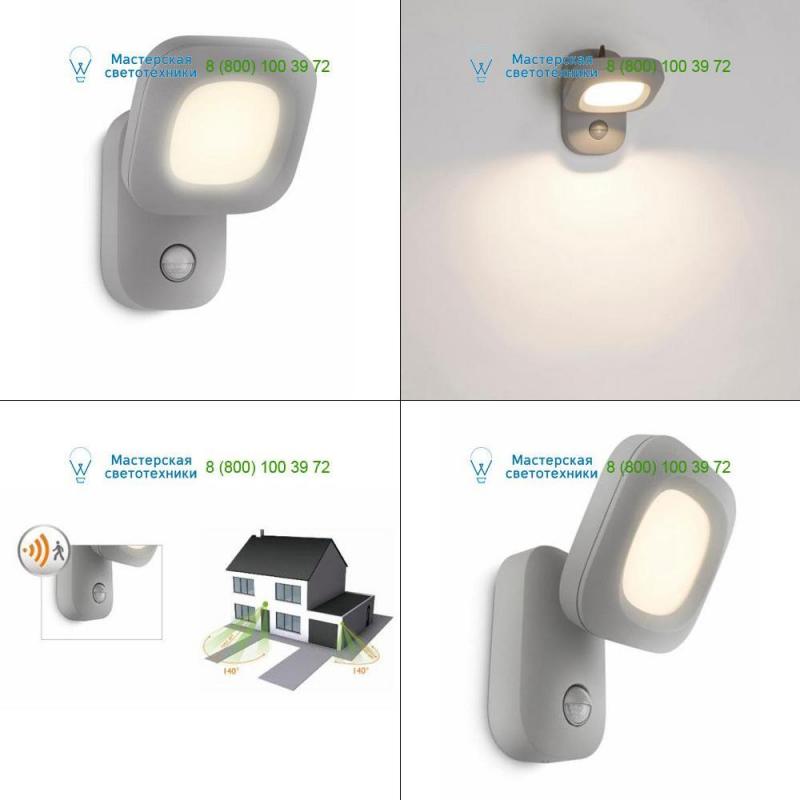 <strong>Philips</strong> gray 172768716, Outdoor lighting > Wall lights > Surface mounted > Up or down lights