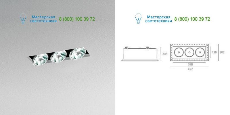 Gray M069525 Artemide Architectural, светильник > Ceiling lights > Recessed lights
