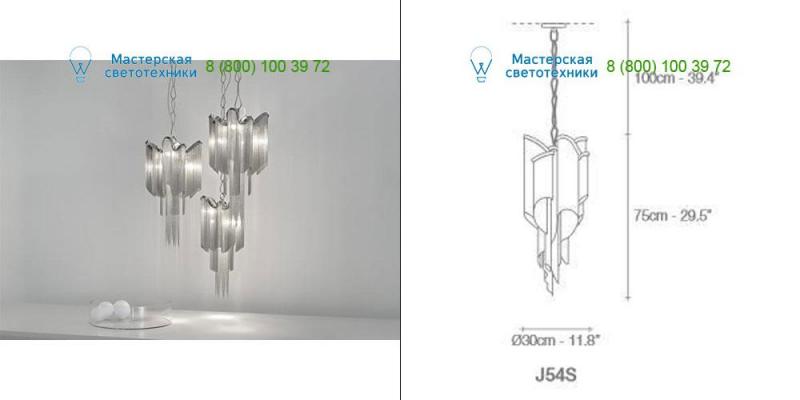 Terzani nickel 0J54SE7C8, подвесной светильник