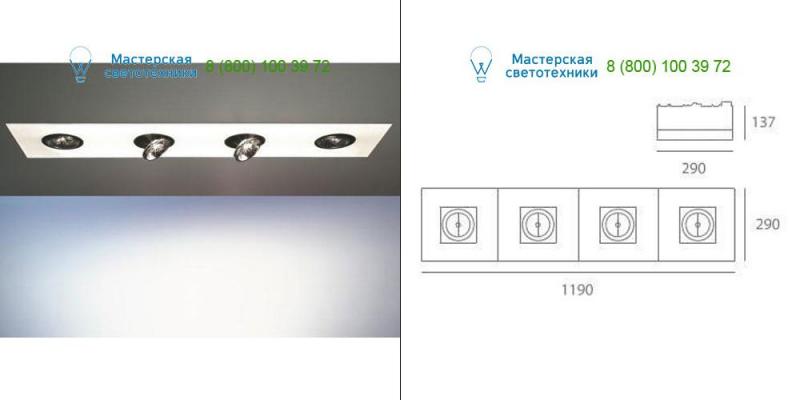 M115450 default Artemide Architectural, светильник > Ceiling lights > Recessed lights