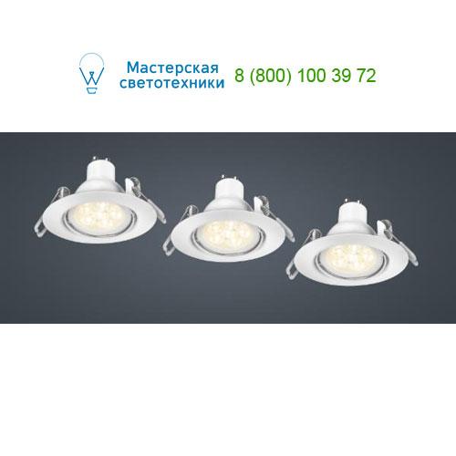 629810301 Trio white, светильник > Ceiling lights > Recessed lights