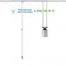 Flos Architectural BU35605A anodised alu, светильник &gt; Ceiling lights &gt; Track lighting