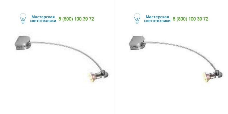 PSM Lighting metallic grey 3005.DISCUS.11, светильник > Wall lights > Surface mounted > Display