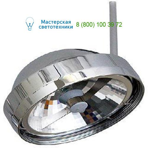PSM Lighting 1705.ES50.14.11 alu gesatineerd/metaalgrijs, накладной светильник